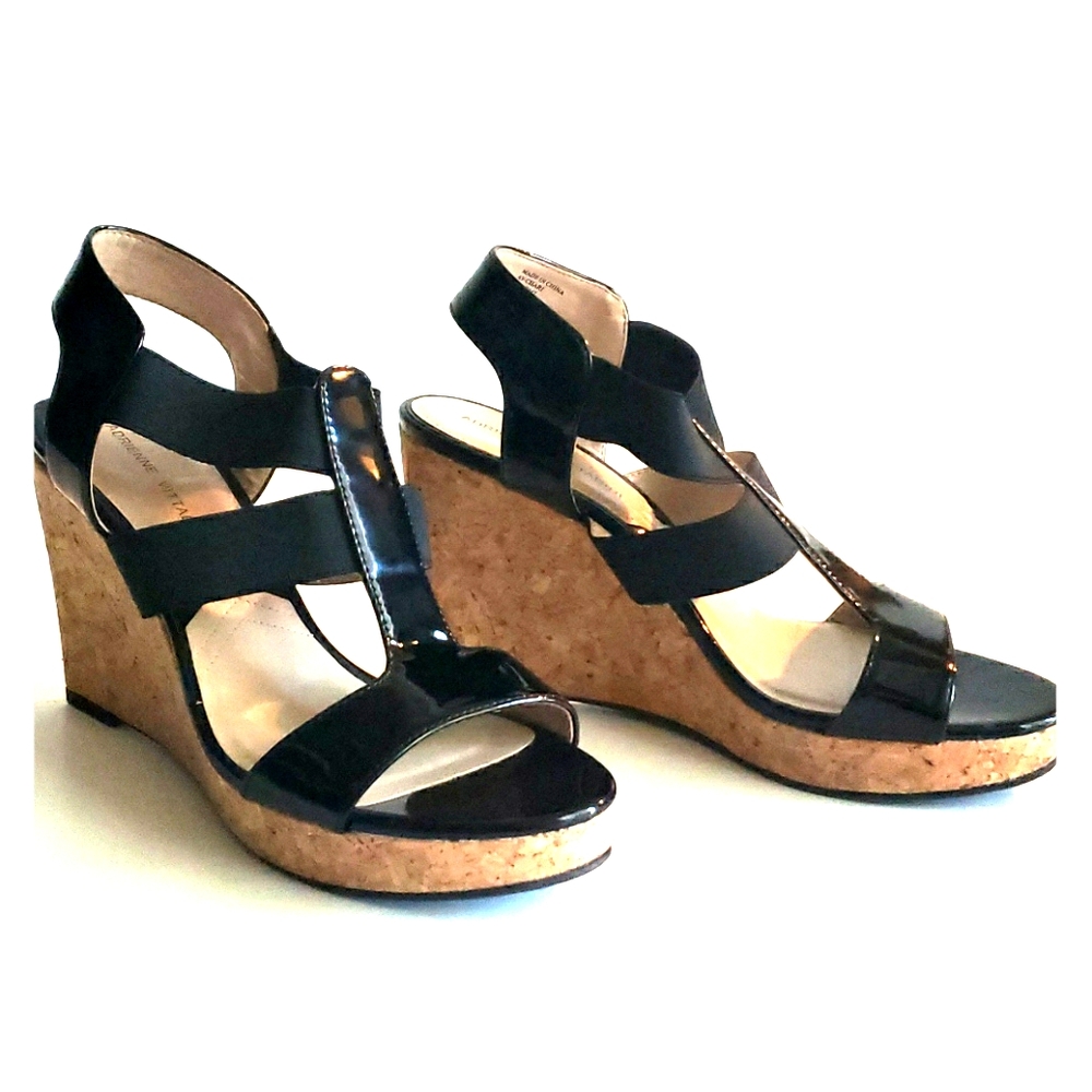 Adrienne Vittadini Strappy Wedge Heels